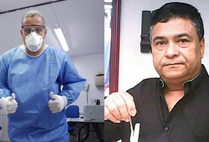 Médicos fallecidos en Barranquilla