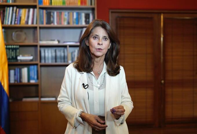 Vicepresidente de Colombia Marta Lucía Ramírez