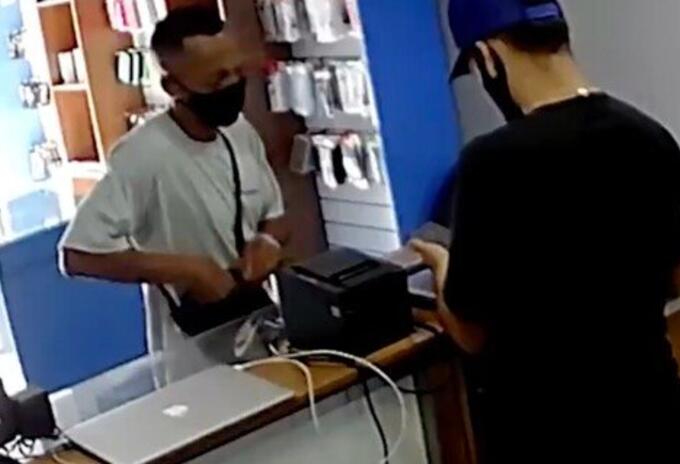 Ladrón herido en Brasil
