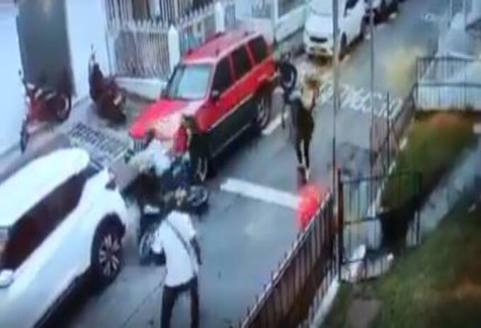 Hombre detiene robo en Pereira