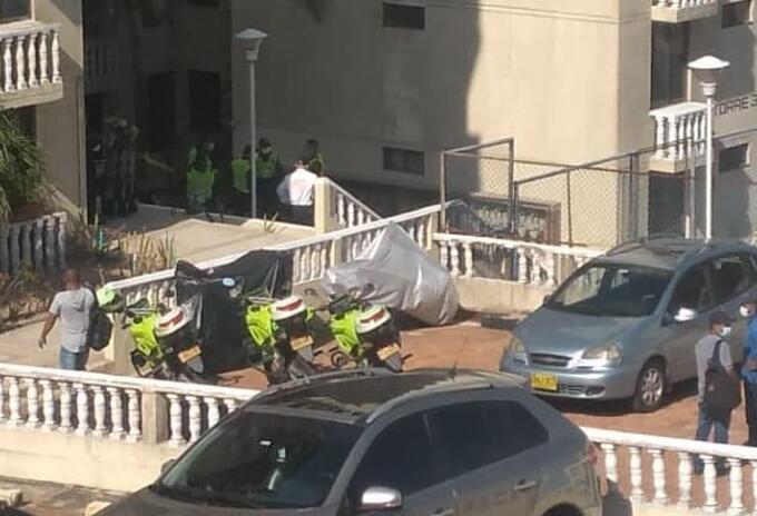 Muerte de hombre tras caer de un quinto piso en Barranquilla