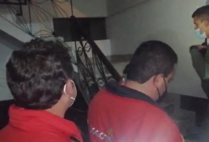 Policias de fiesta