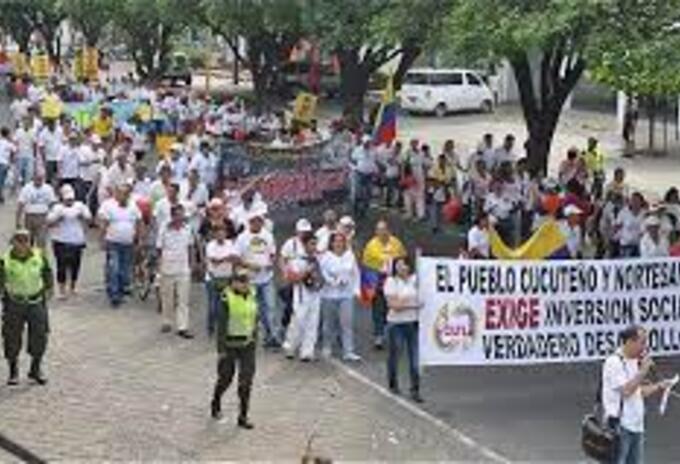 Movilizaciones en Cúcuta