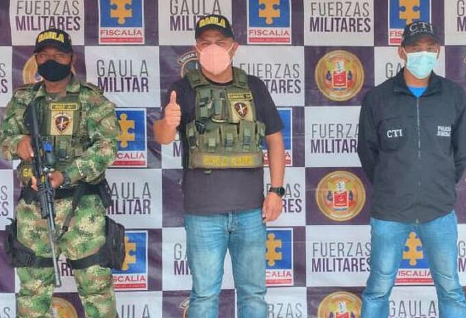 Secuestrado liberado por el Gaula Militar y el CTI de la Fiscalía