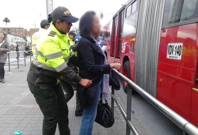 Seguridad en TranMilenio