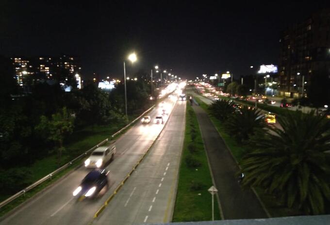 Hubo congestión en la avenida Boyacá con la 26