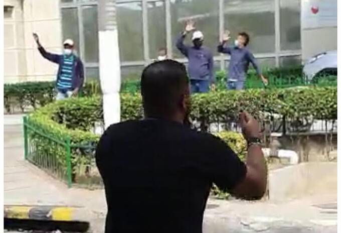 Hombre oró a los enfermos en Barranquilla.