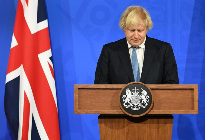 Primer ministro británico, Boris Johnson