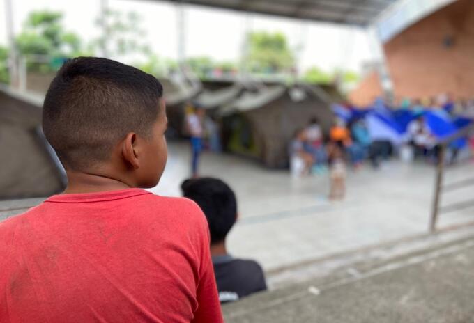 Venezolanos refugiados en el municipio de Arauquita, Arauca