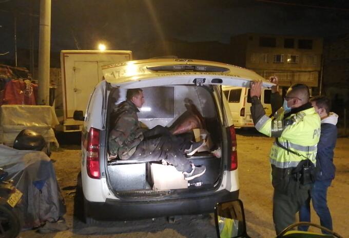 La Policía de Tránsito detuvo a uno de los tres delincuentes que participó en el secuestro