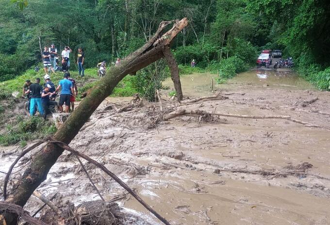 Emergencia invernal en Ubalá, Cundinamarca