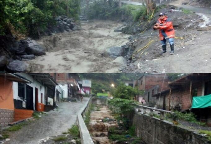 Referencia emergencia por las lluvias en Dabeiba, Antioquia.