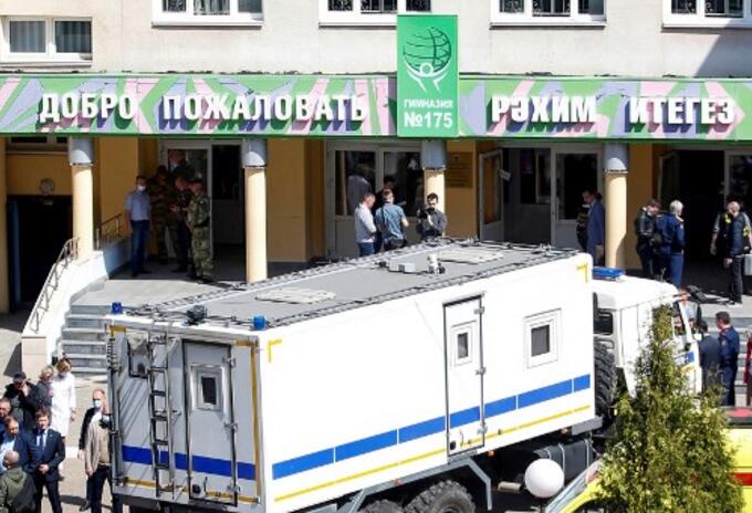 Tiroteo en escuela de Rusia