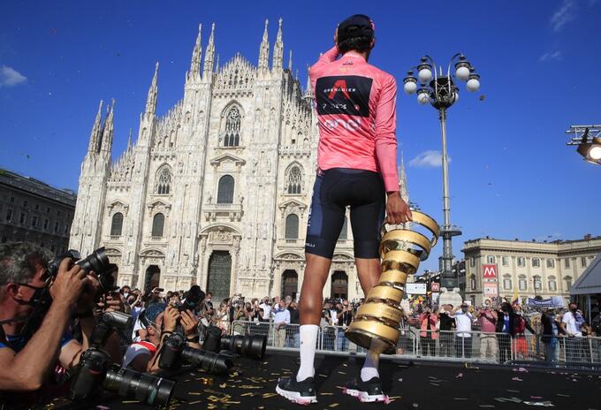 Egan Bernal, campeón del Giro de Italia 2021