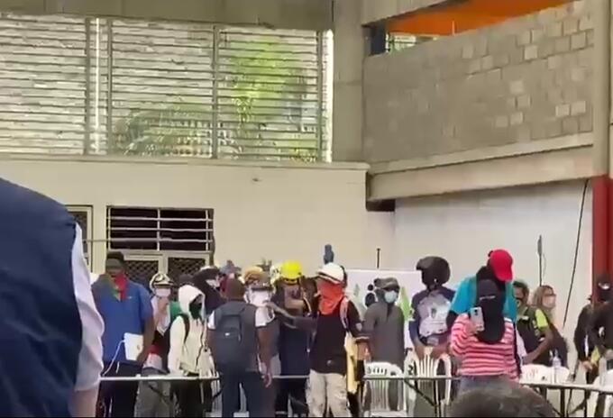 En esta ocasión llegaron todos los voceros de los 21 puntos de concentración y por ello seguirán insistiendo en los procesos de diálogo.