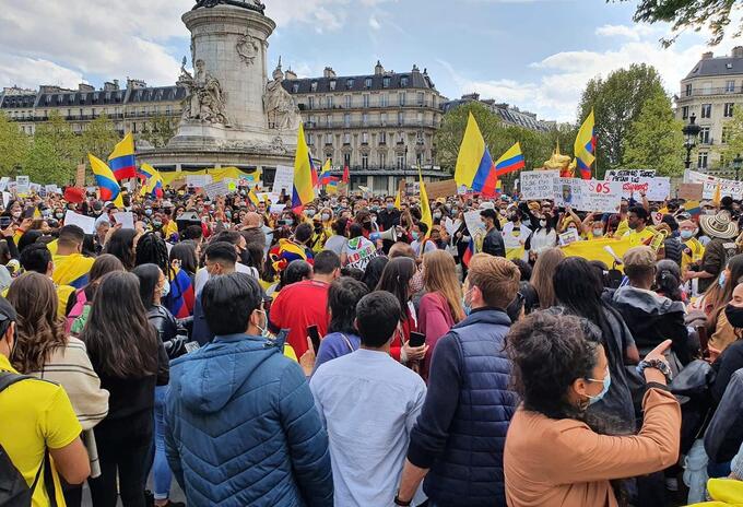 Colombianos en Suiza