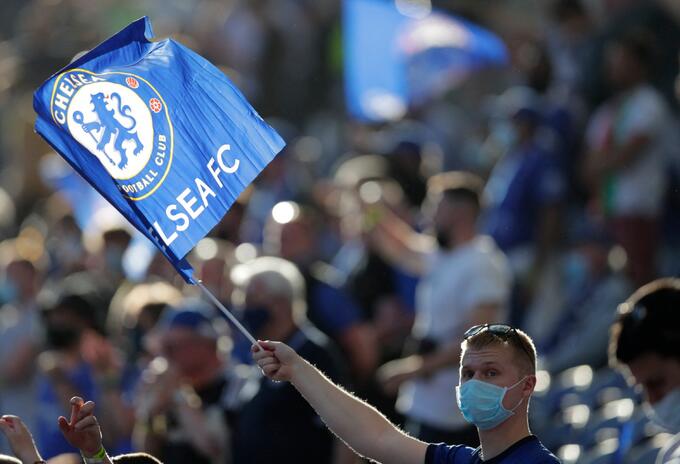 Hinchas de Chelsea emotivos en Final de la Champions League Hinchas de Chelsea emotivos en Final de la Champions League