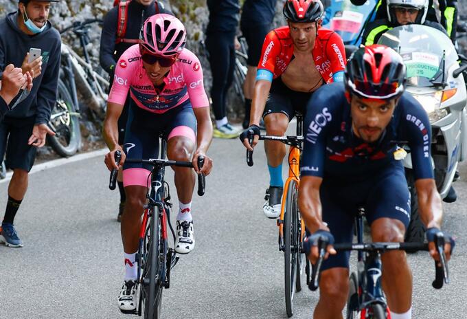 Daniel Martínez quedó en el Top 5 en el Giro de Italia 2021 Daniel Martínez quedó en el Top 5 en el Giro de Italia 2021