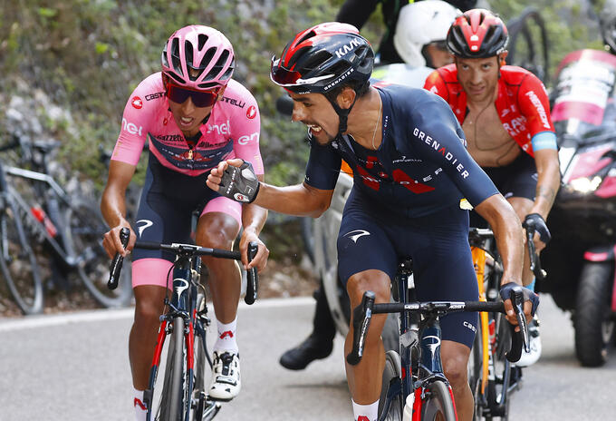 EGAN BERNAL Y DANIEL MARTÍNEZ EGAN BERNAL Y DANIEL MARTÍNEZ