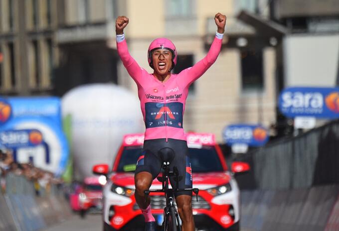Egan Bernal, campeón del Giro de Italia 2021 Egan Bernal, campeón del Giro de Italia 2021