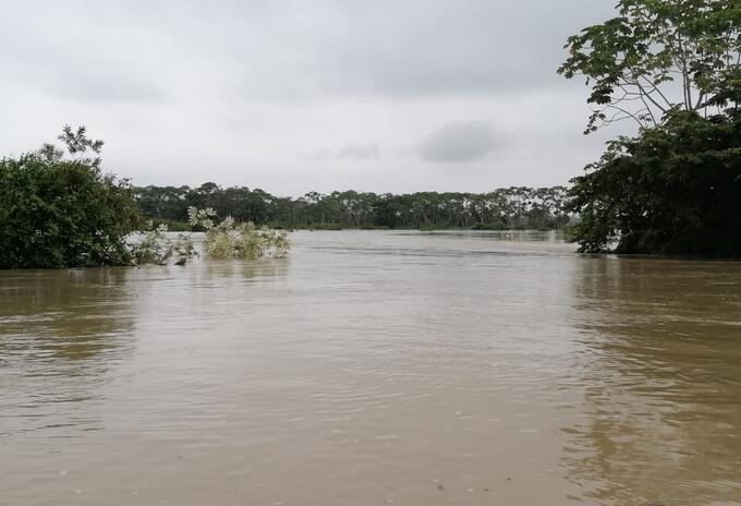 Inundaciones en Nechí, Antioquia.
