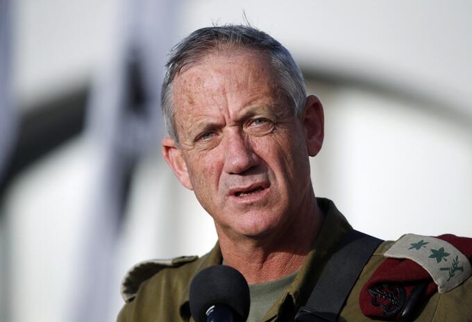 Beny Gantz, ministro de defensa de Israel