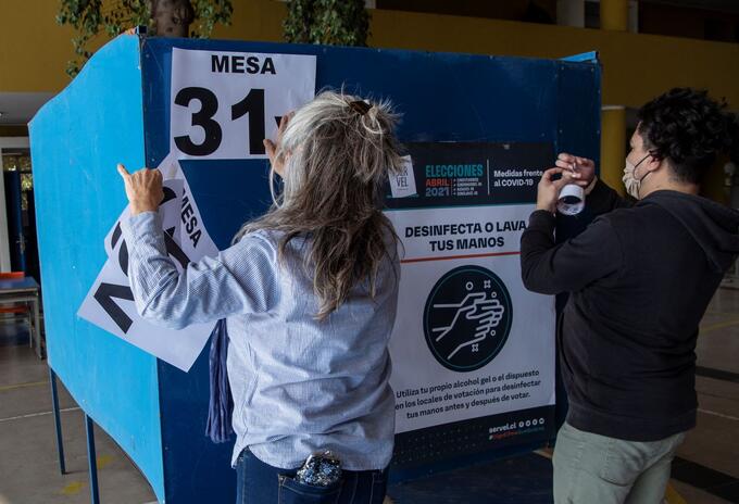 Elecciones en Chile.