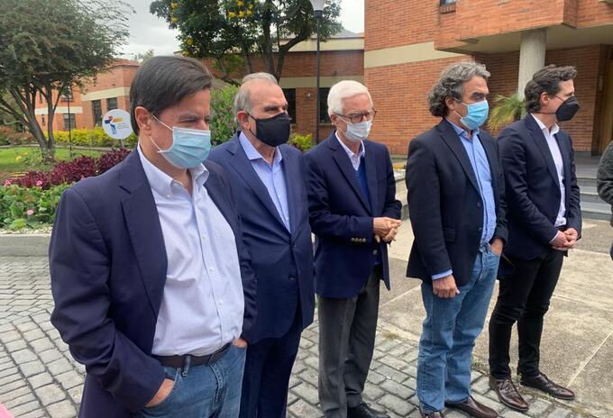 Coalición de la Esperanza en reunión en la Conferencia Episcopal