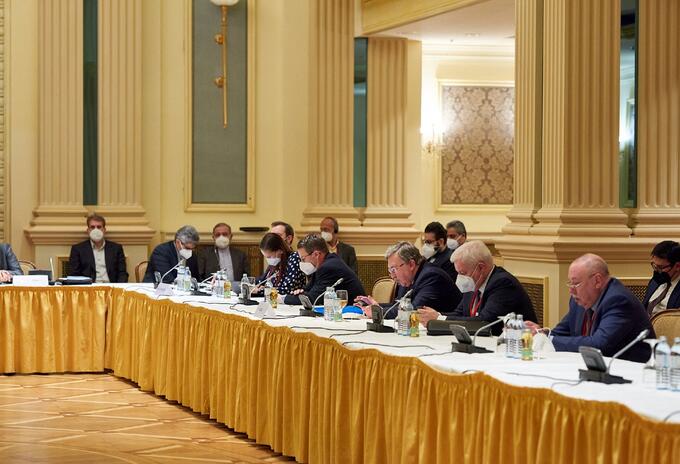 Negociadores del programa nuclear iraní
