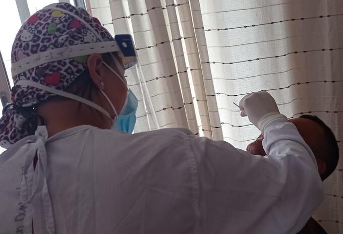 Pruebas covid en Risaralda.