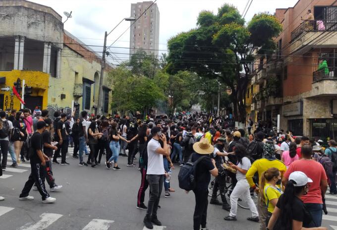 Manifestaciones Medellín