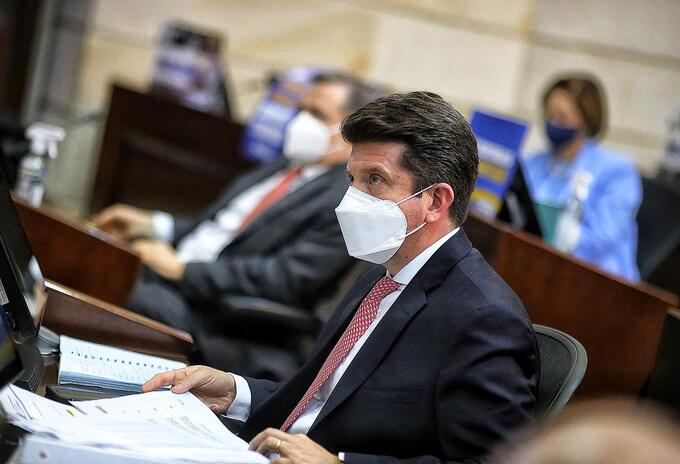 Diego Molano en el Senado