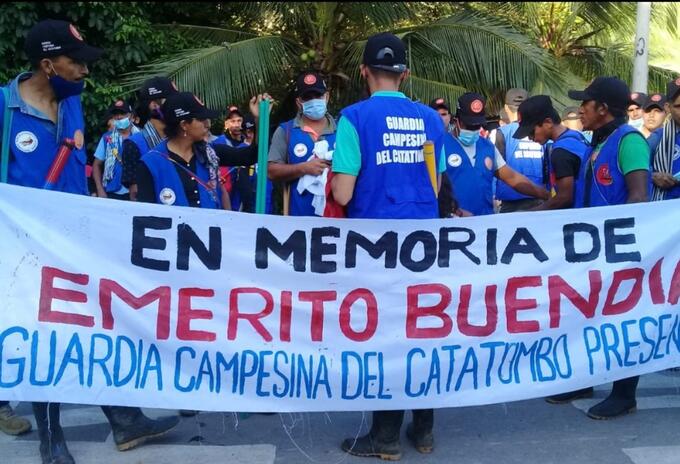 Guardia campesina marcha Cúcuta