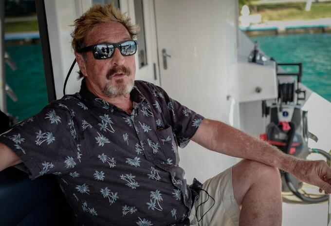 John McAfee, creador del antivirus