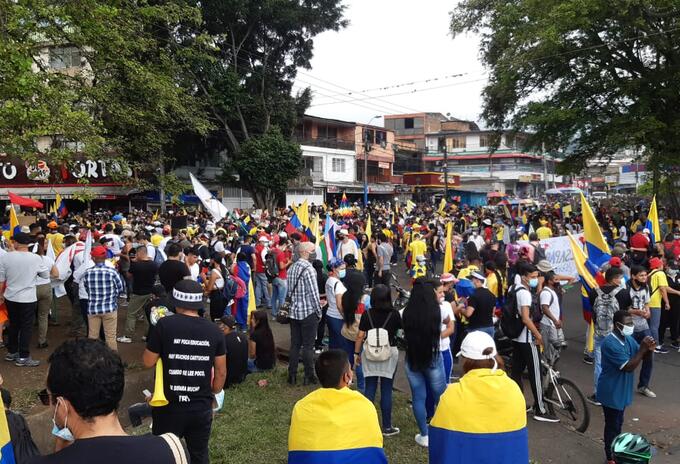 Manifestaciones Cali