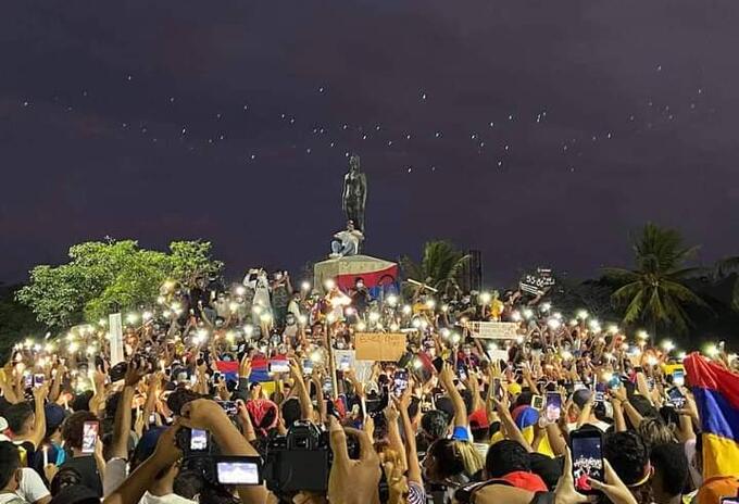 Protesta pacífica