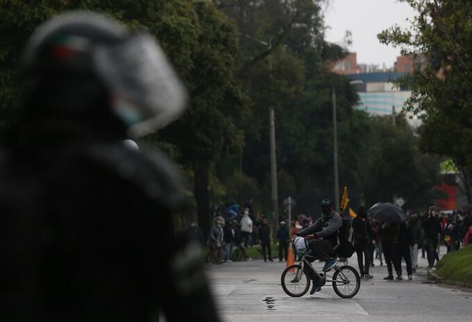 Paro Nacional en Colombia en mayo 2021