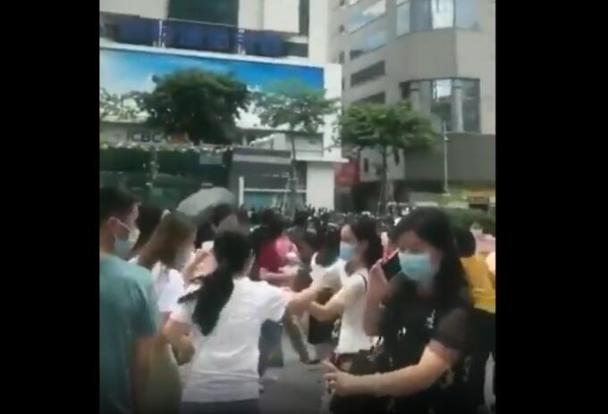 Rascacielos en China