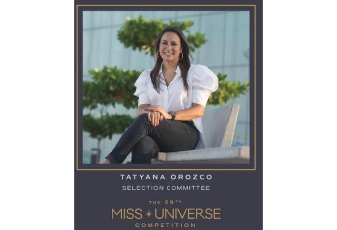 Tatyana Orozco, jurado de Miss Universo Tatyana Orozco, jurado de Miss Universo