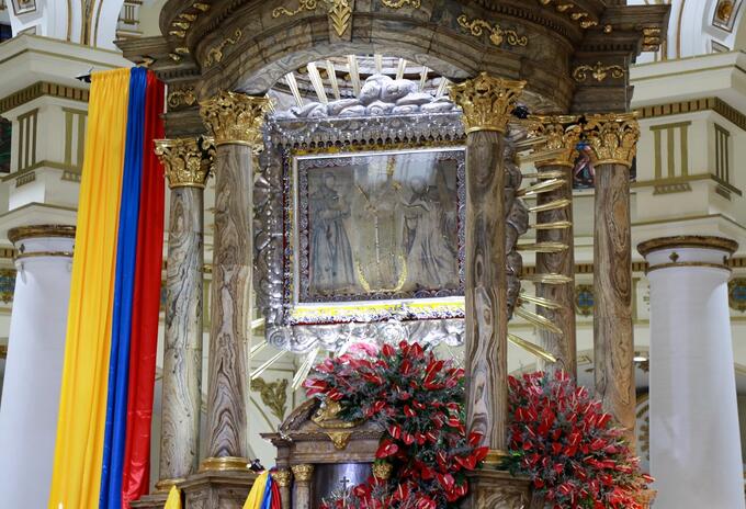 Chiquinquirá, Basílica, Rosario, Boyacá, Virgen