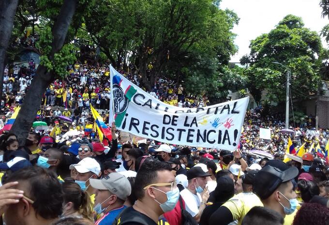 Paro Nacional Cali
