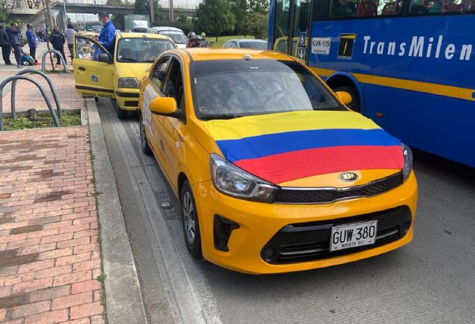 Protesta de Taxistas
