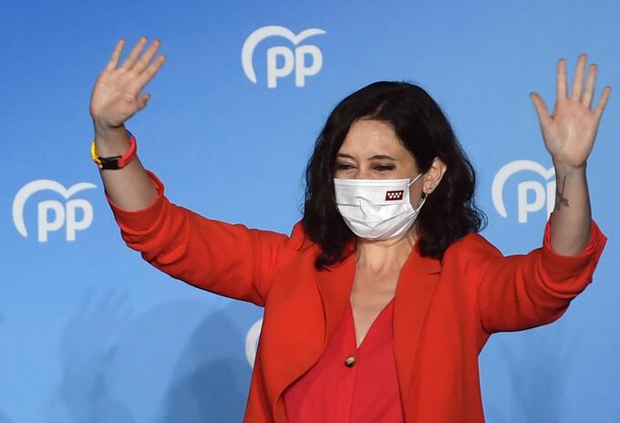 Isabel Díaz Ayuso es reelegida como presidenta de la región de Madrid