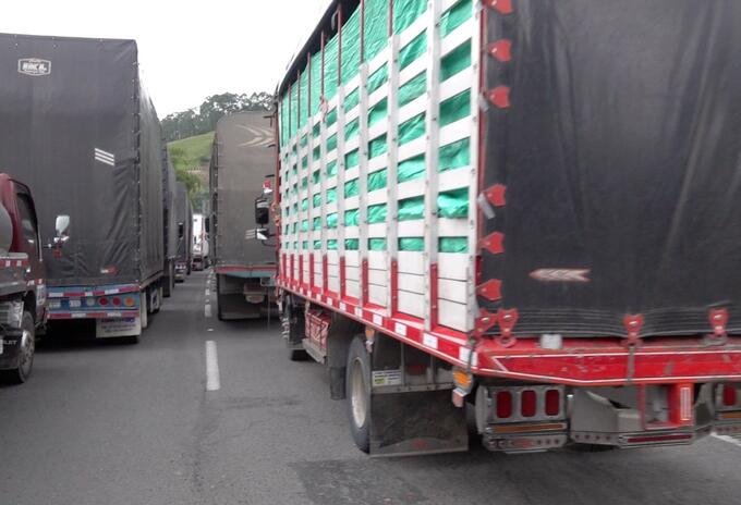Paro de Transportadores en Pereira.