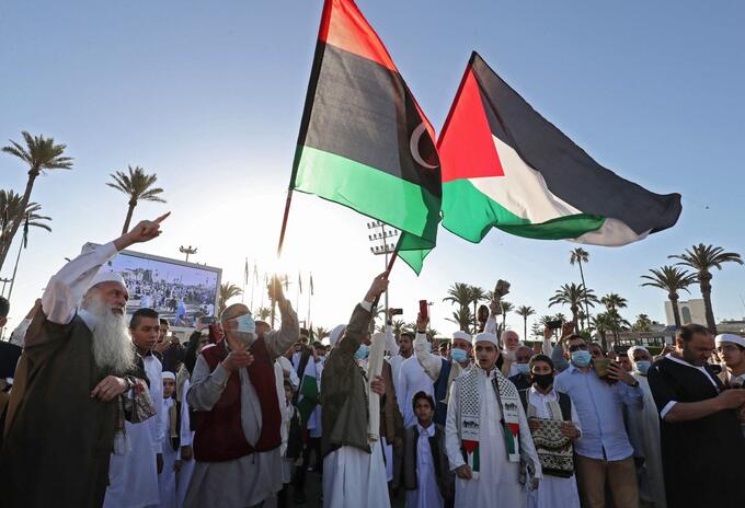 Enfrentamientos Israel y Palestina