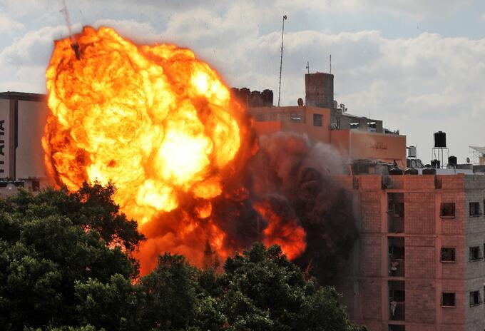 Bombardeos de Israel a la Franja de Gaza