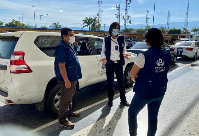 Corredor humanitario Santander