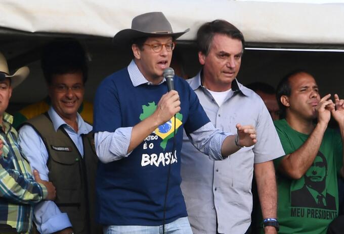 Ricardo Salles, ministro de Ambiente de Brasil
