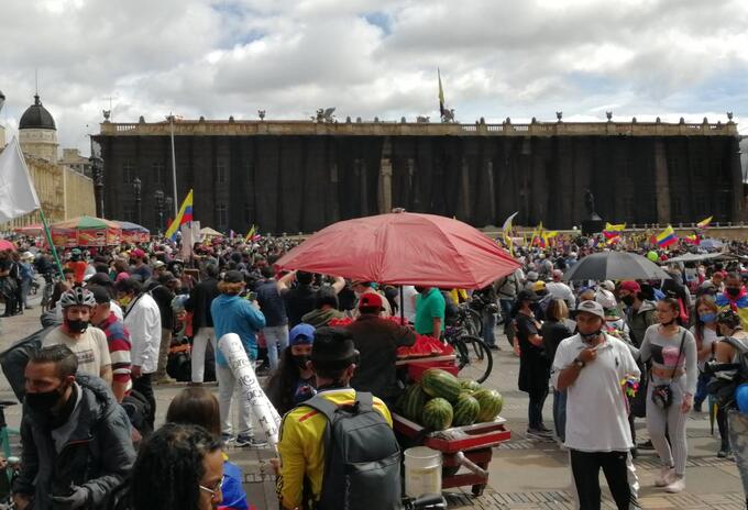 Protestas Bogotá