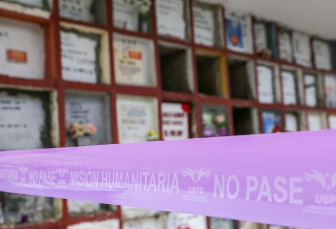 Cementerio La Dolorosa en Puerto Berrío donde adoptaban los cuerpos de los desaparecidos